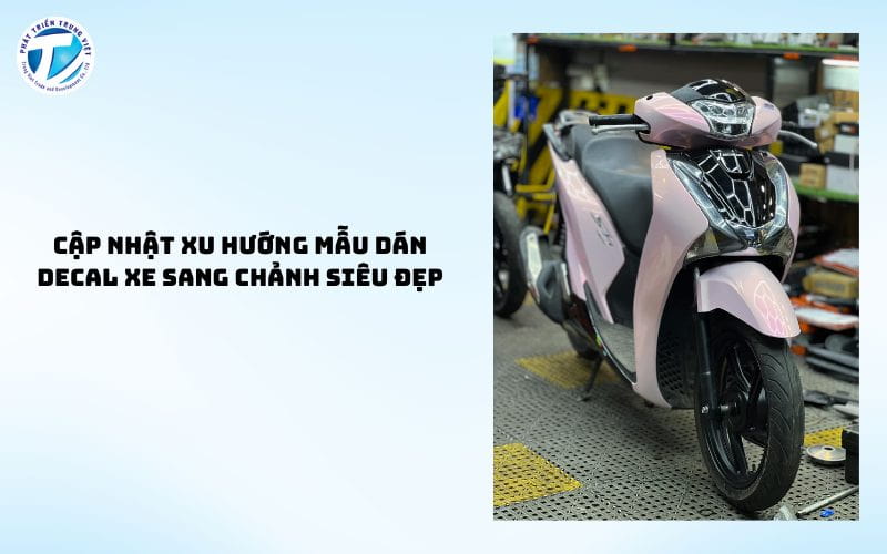 Cập Nhật Xu Hướng Mẫu Dán Decal Xe Sang Chảnh Siêu Đẹp